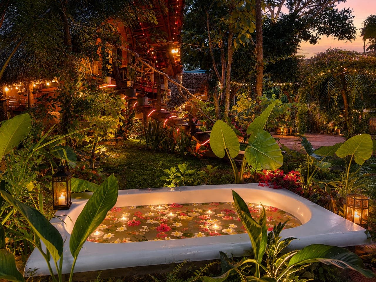 Outdoor Bath Tub