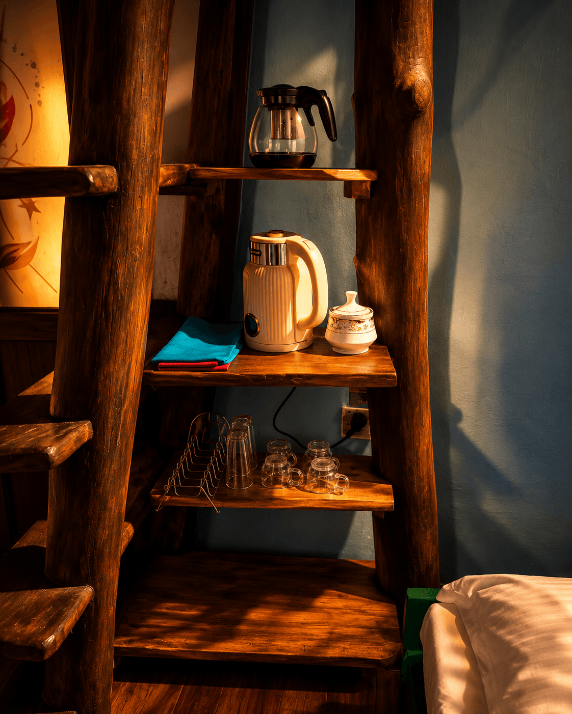 Tree house interior details 2