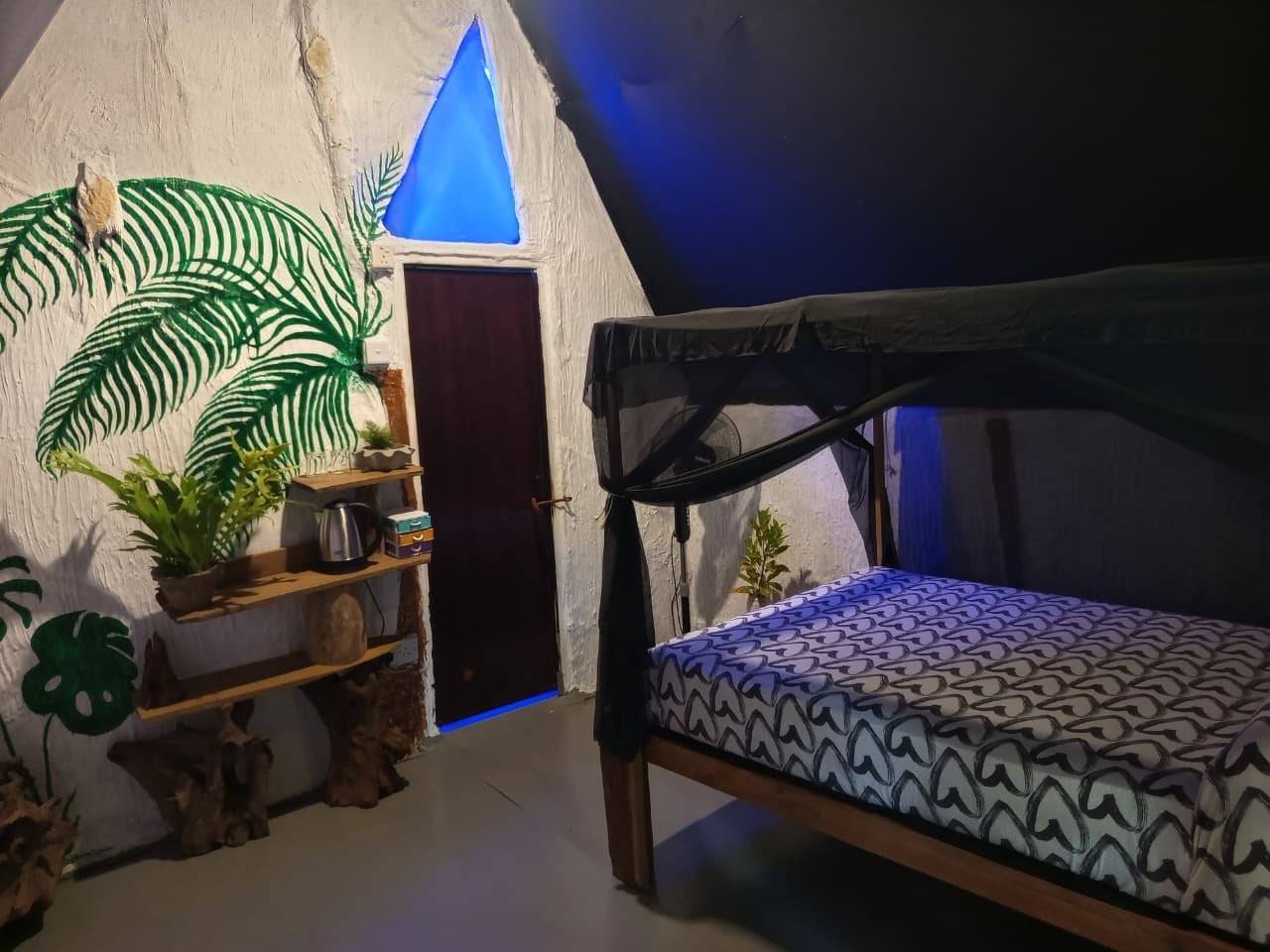 Slow living room interior details 2